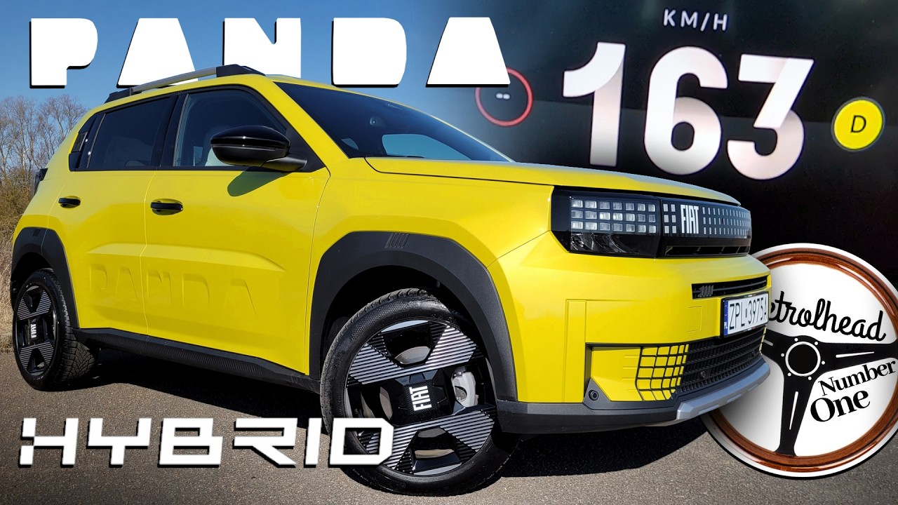 2025 Fiat Grande Panda 1.2 Hybrid eDCT (110 KM) | V-MAX, 0-100 km/h, Test, AUTOBAHN | 4K
