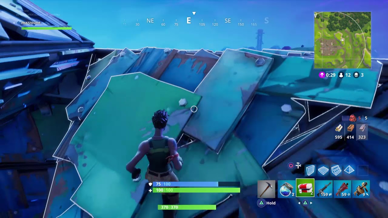 DOPE FORTNITE GAME / GRENADE WIN / INDESTRUCTIBLE BASE