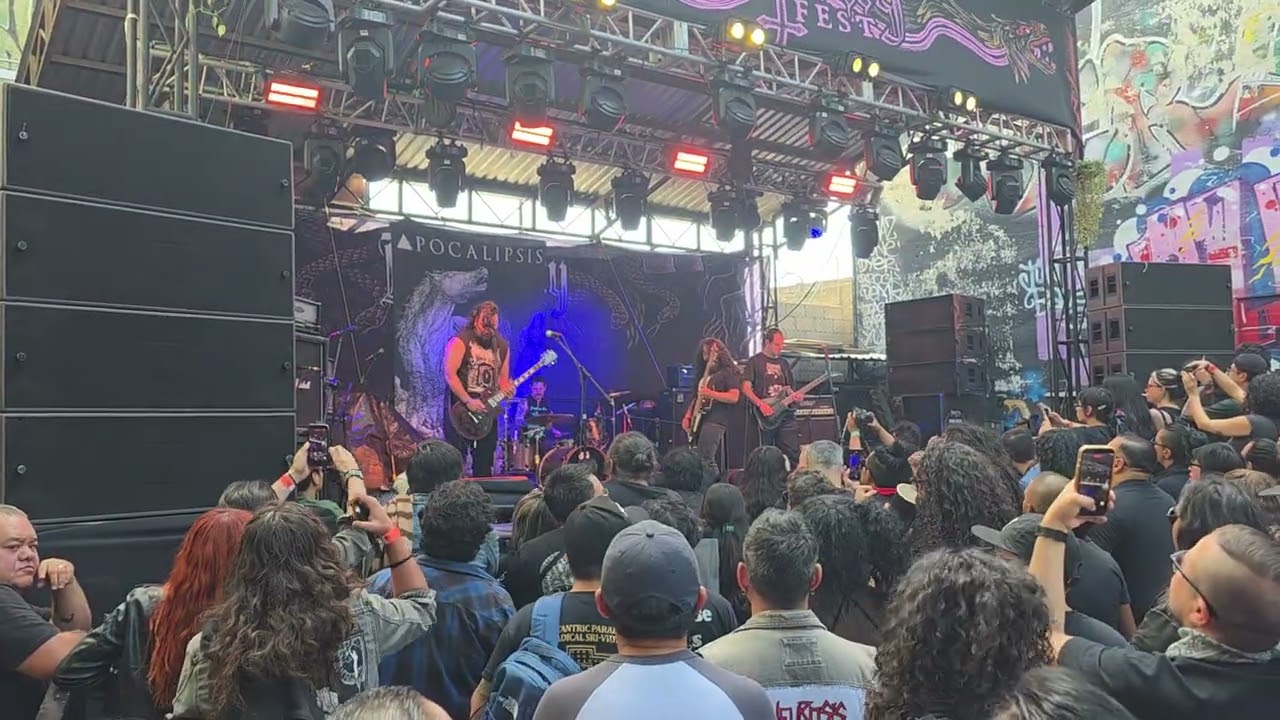 APOCALIPSIS se reunió para tocar en el #DoomCityFest 2026 