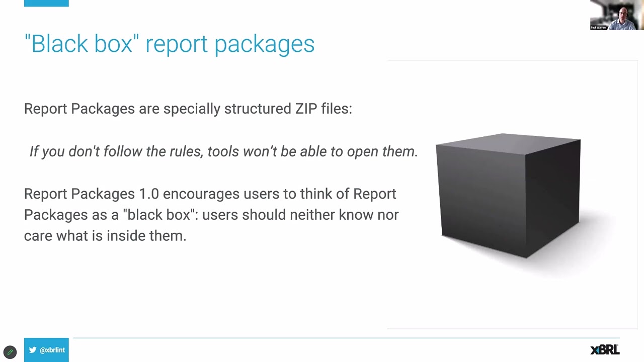 XBRL Directions - Understanding XBRL Report Packages