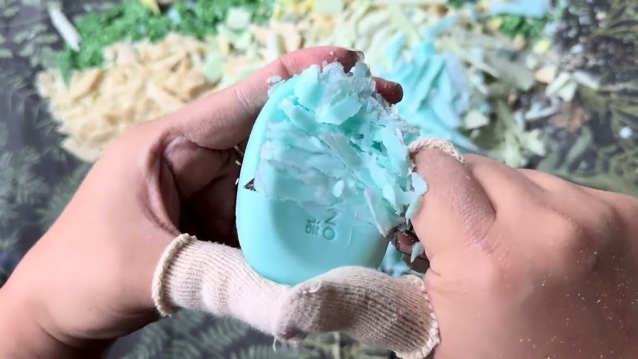 Satisfying Soap Cutting #SoapCarving #SoapCutting #ASMR #Satisfying #OddlySatisfying #Relaxing #Soap