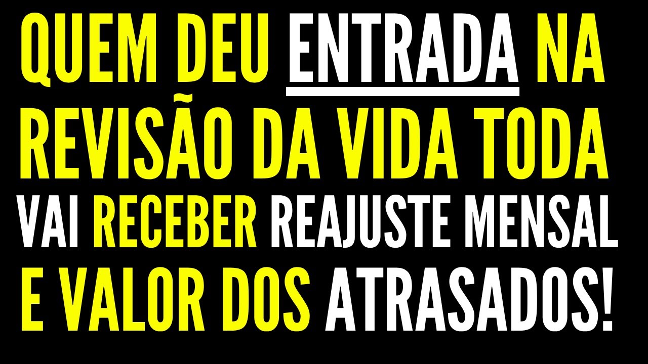 A VITÓRIA CHEGOU! ÓTIMAS NOTÍCIAS REVISÃO DA VIDA TODA!