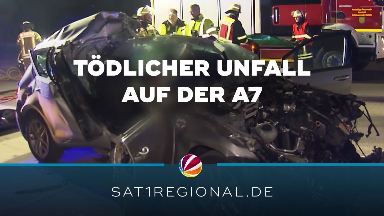 Zwei Tote bei Verkehrsunfall auf A7 zwischen Hildesheim und Hannover