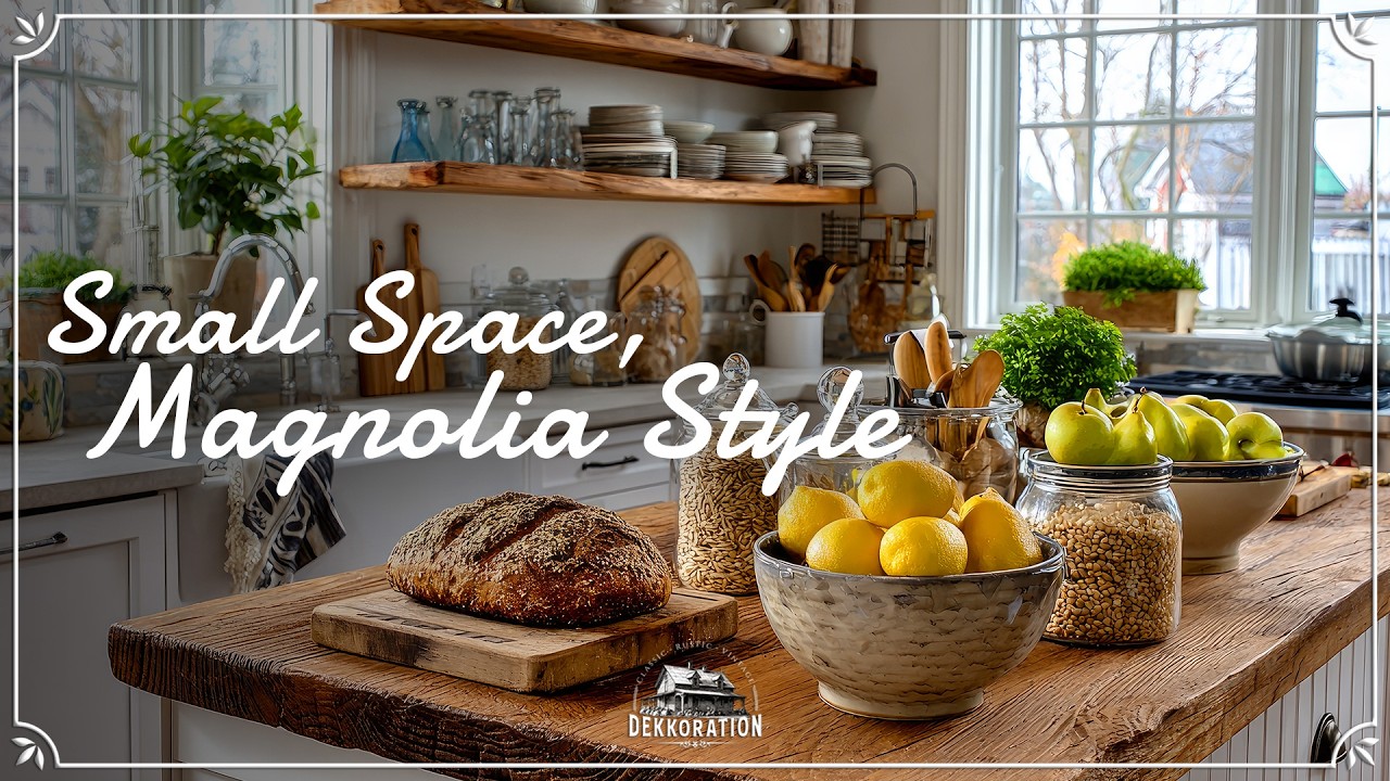 Magnolia Home — стиль фермерского дома для небольших помещений, создающий ощущение тепла и вневре...