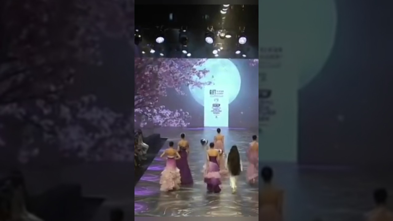Professional models walk in India culture week. @YouTube #india #culture #week #fashion #shorts.