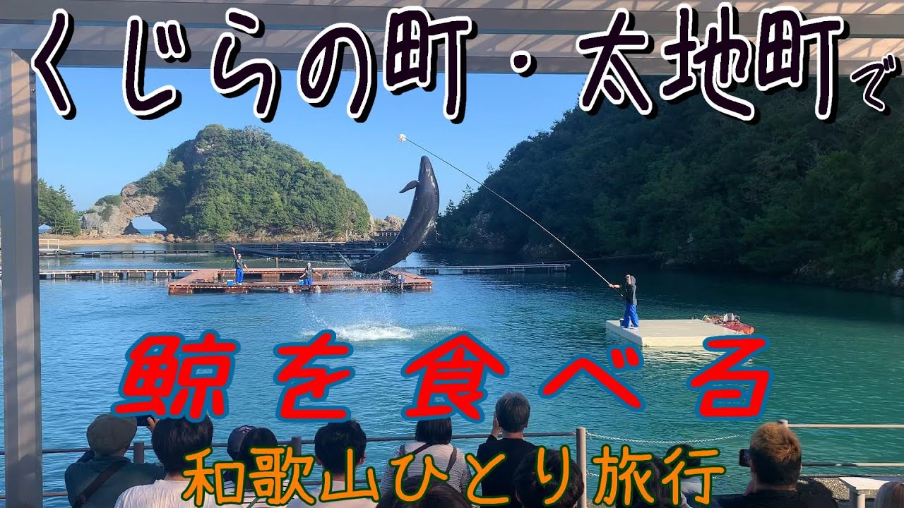くじらの町・太地町で鯨を食べる。和歌山旅行１日目