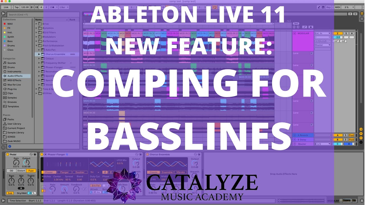 NEW Ableton Live 11 Feature: Comping for Basslines