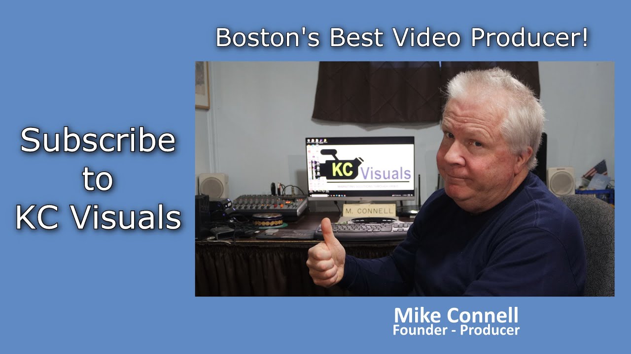 Subscribe to KC Visuals - Boston's Best Video Producer