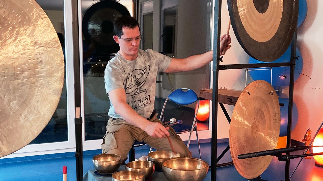 Gong Klang / Klangkonzert mit Gong und Klangschalen