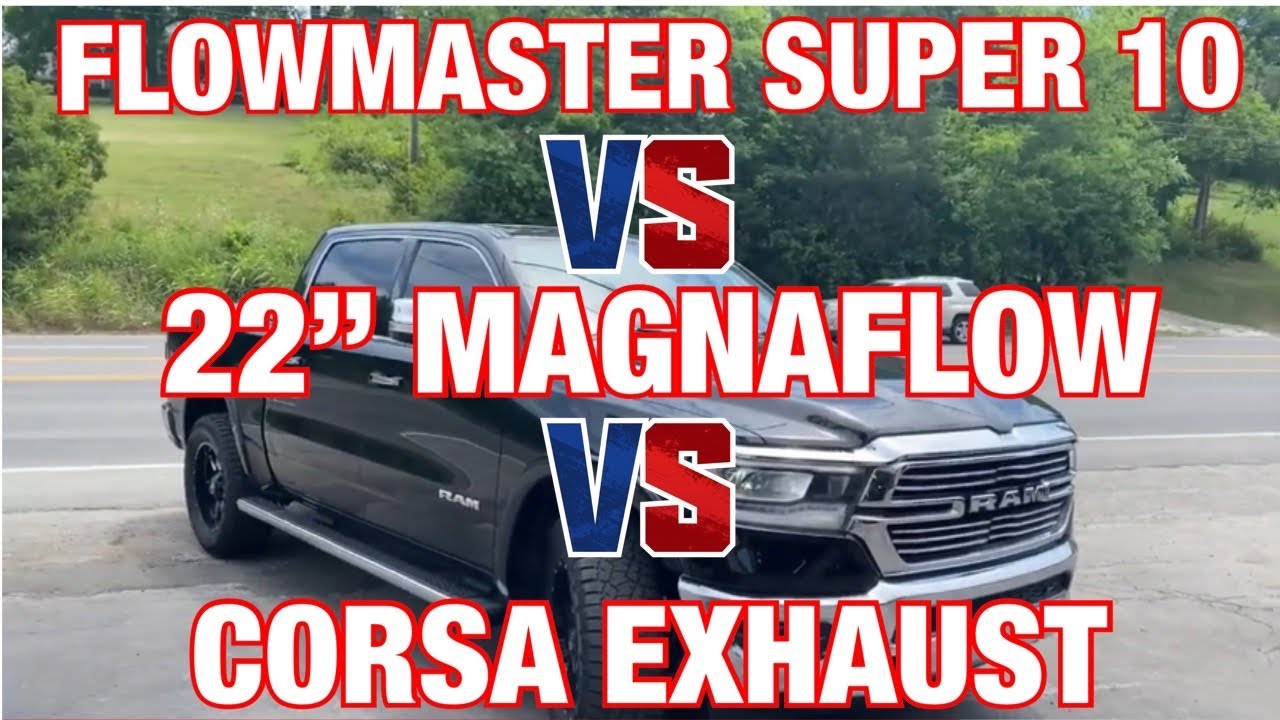 RAM 1500 5.7L HEMI: FLOWMASTER SUPER 10 Vs 22