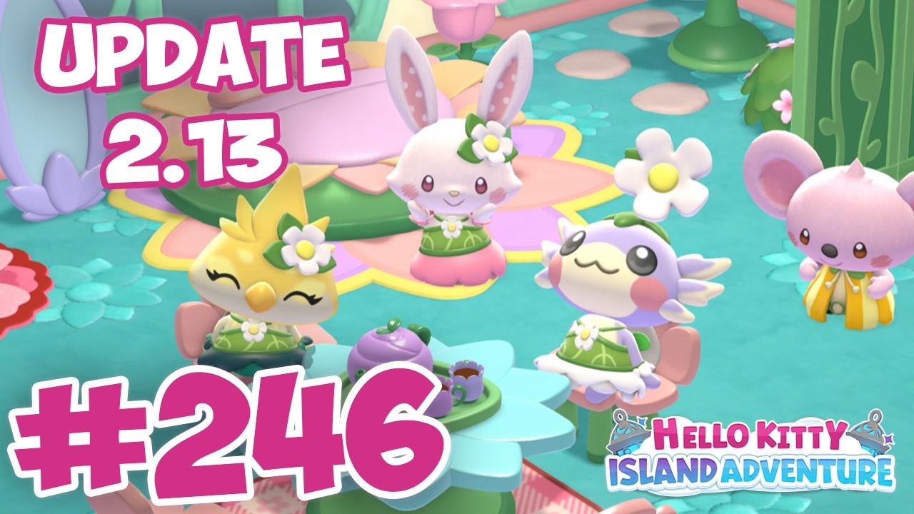 Hunting all the NEW figments in CITY TOWN  in Hello Kitty Island Adventure - Let's Play #246