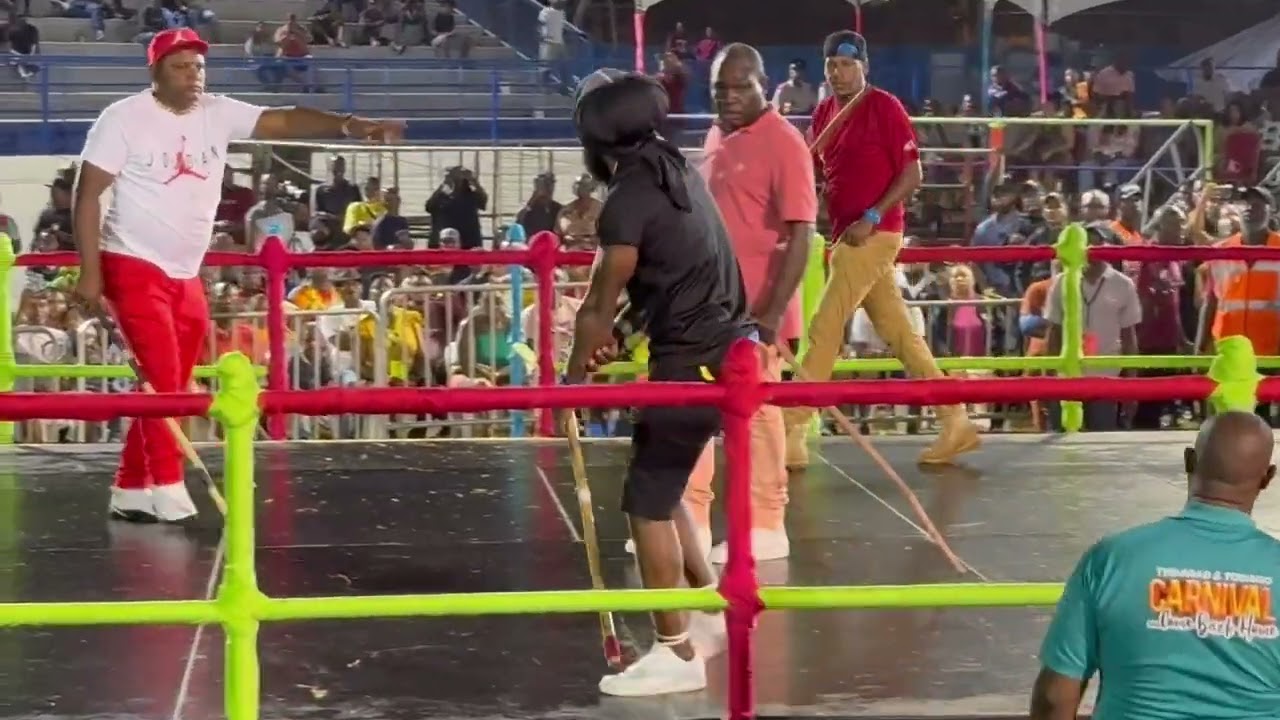 Trinidad 🇹🇹 Stick Fight Finals 2024 Skinner Park San Fernando