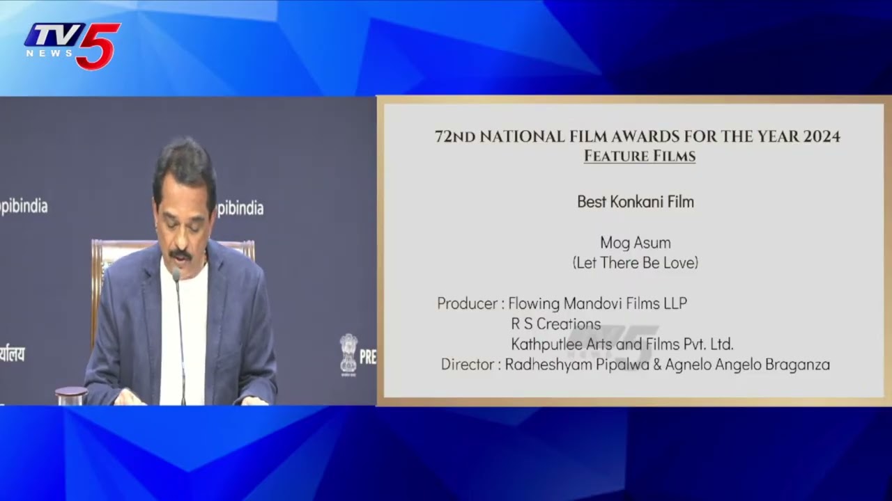 Feature Films Best Film, Best Actor & Best Actress | 72nd National Film Awards 2024 | TV5 ENT