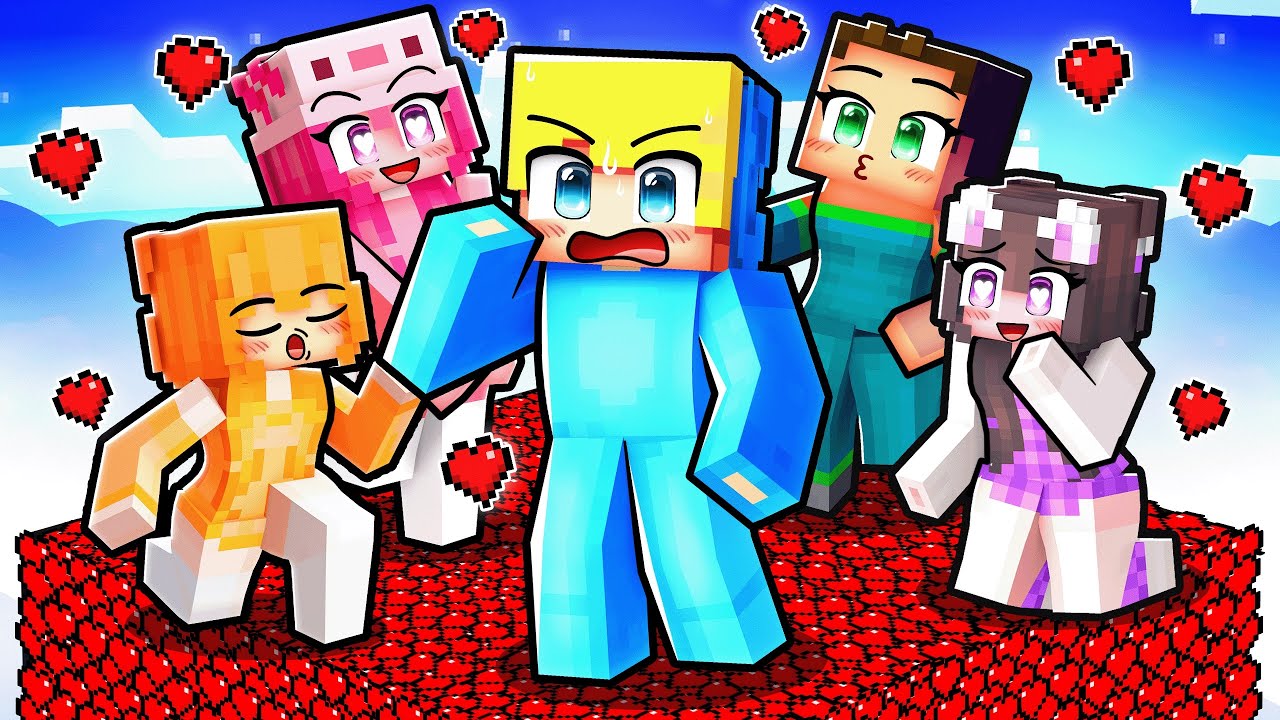 Ich ÜBERLEBE 1 Herz CHALLENGES mit meinen VERRÜCKTEN Freunden in Minecraft!