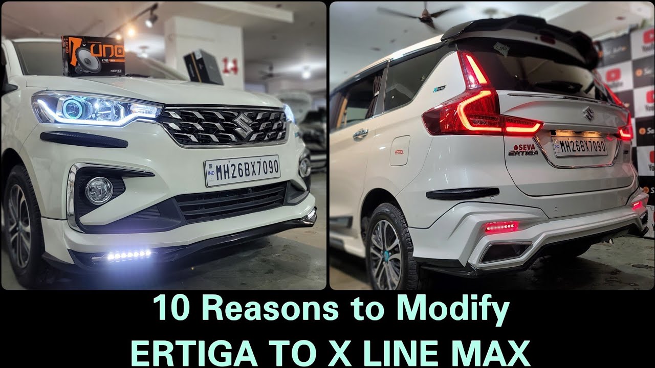 10 REASONS TO MODIFY YOUR ERTIGA ZXI CNG  TO X LINE MAX...!!!