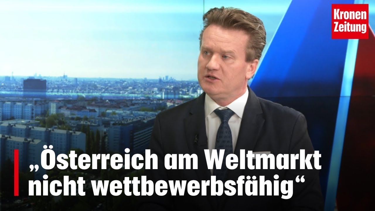 Wahrheit zumutbar: „Österreich am Weltmarkt nicht wettbewerbsfähig“ | krone.tv NACHGEFRAGT