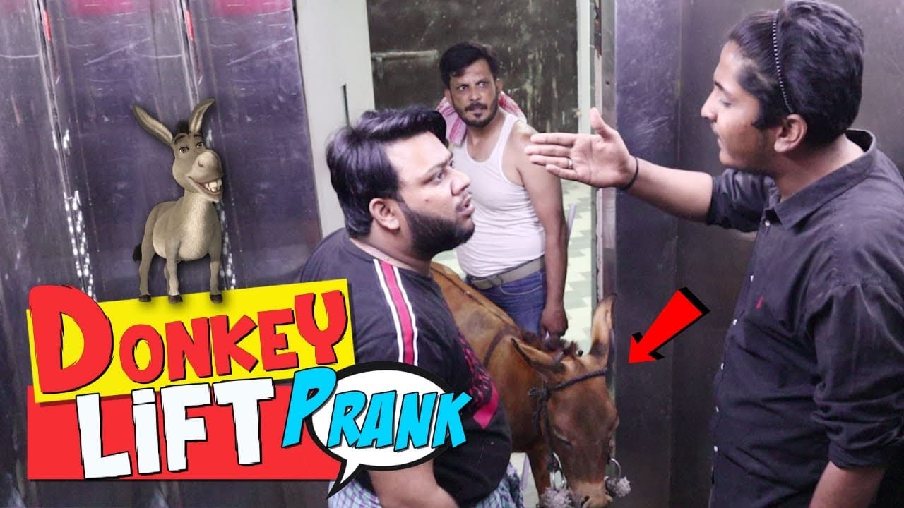 | Donkey Lift Prank  | By Nadir Ali & Farukh Buddha in | P4 Pakao | 2021