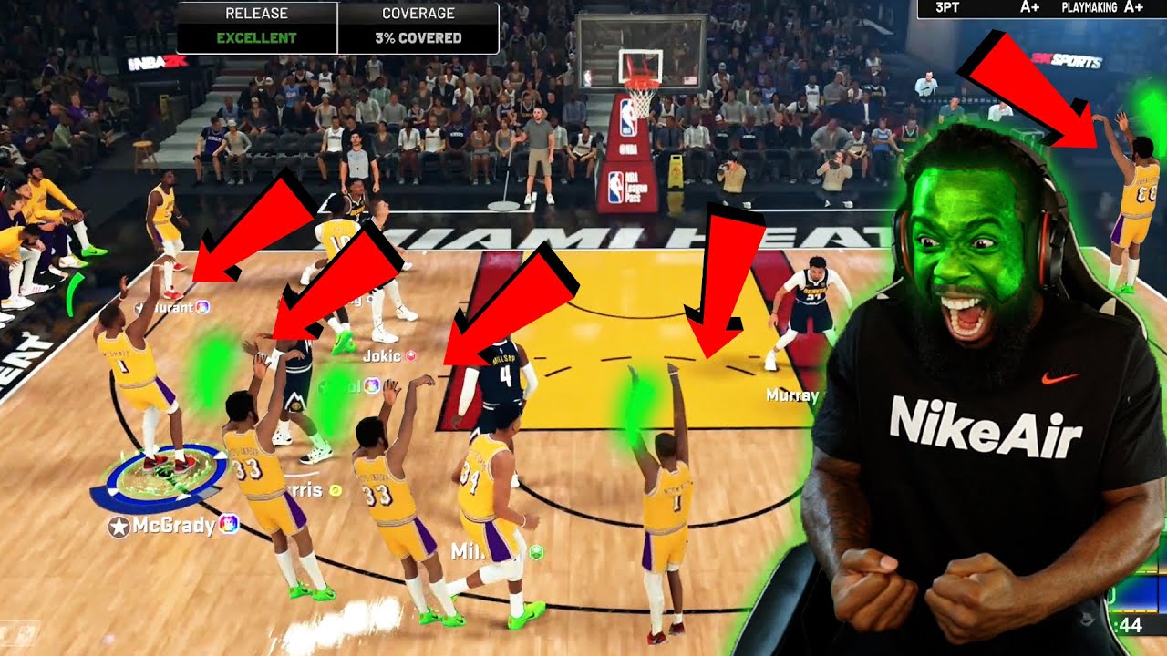 THE MOST GREEN RELEASE SHOTS EVER AGAINST 99 MAXED OVR TEAMS! NBA 2K20