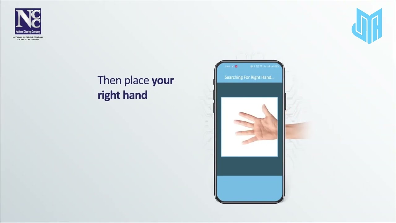 Bio-metric Verification through NCCPL app