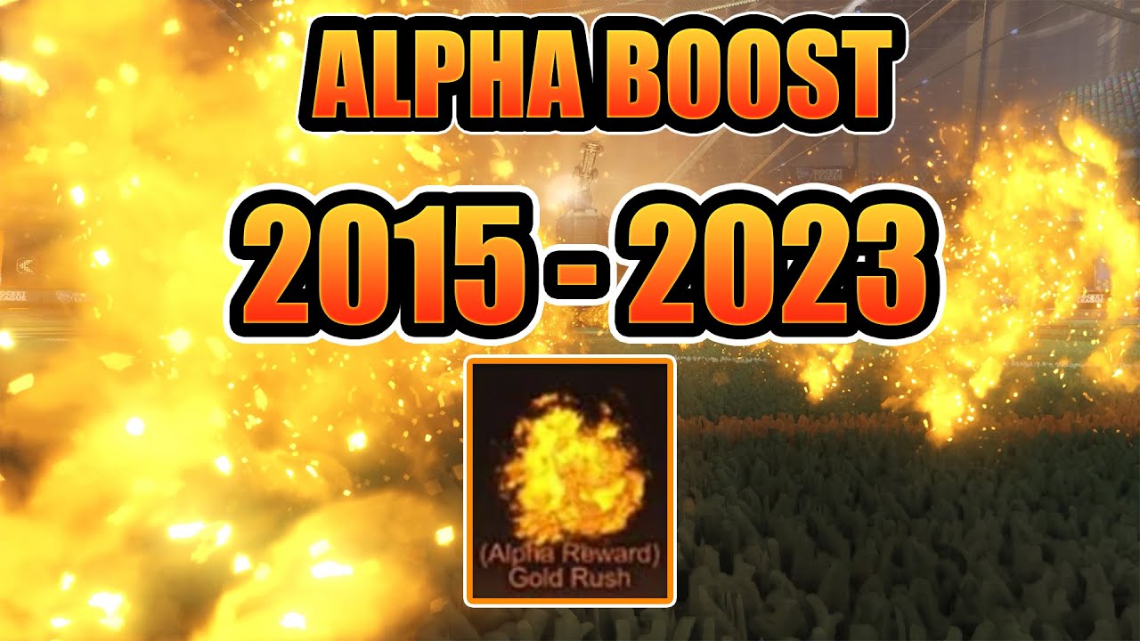 3 Minutes of silence for the Alpha Boost (Gold Rush)