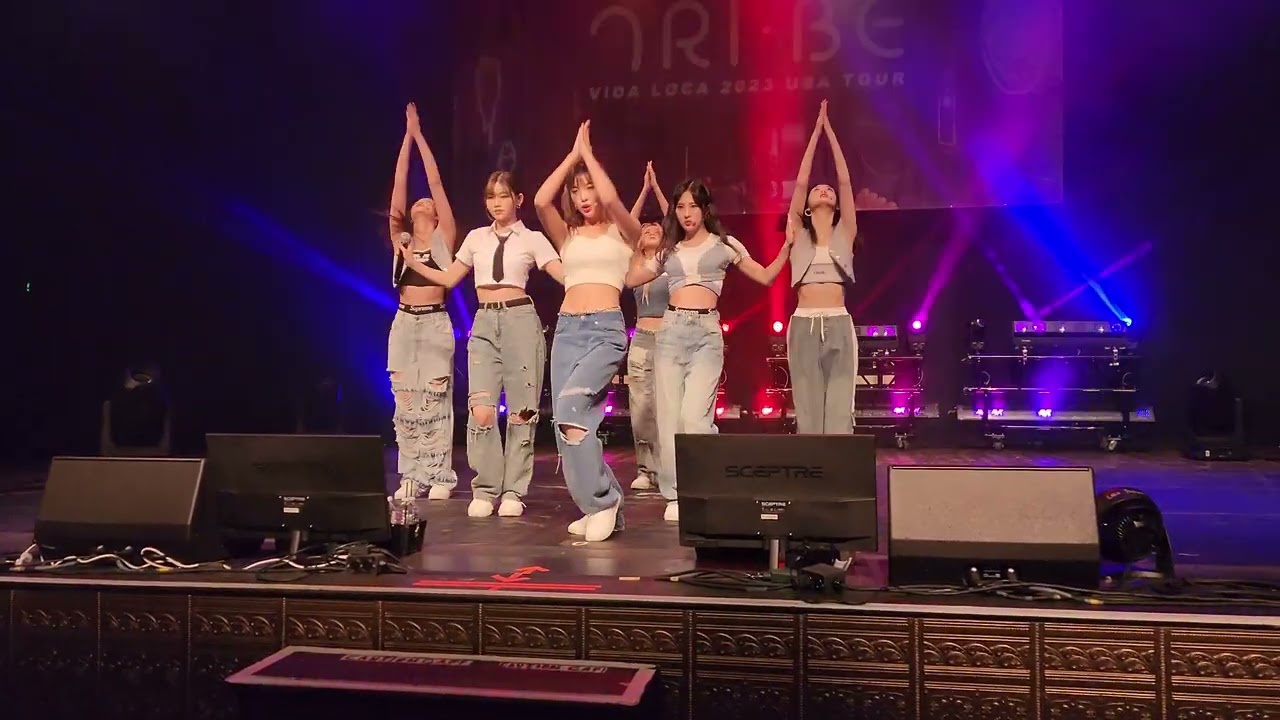 TRI.BE (트라이비) - LOCA | 230703 | Los Angeles | [4k60fps FANCAM - Front Row]