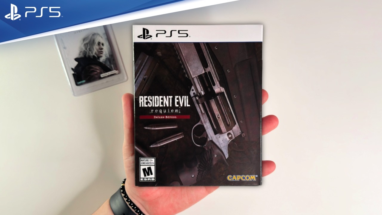 Unboxing Resident Evil Requiem Steelbook Deluxe Edition