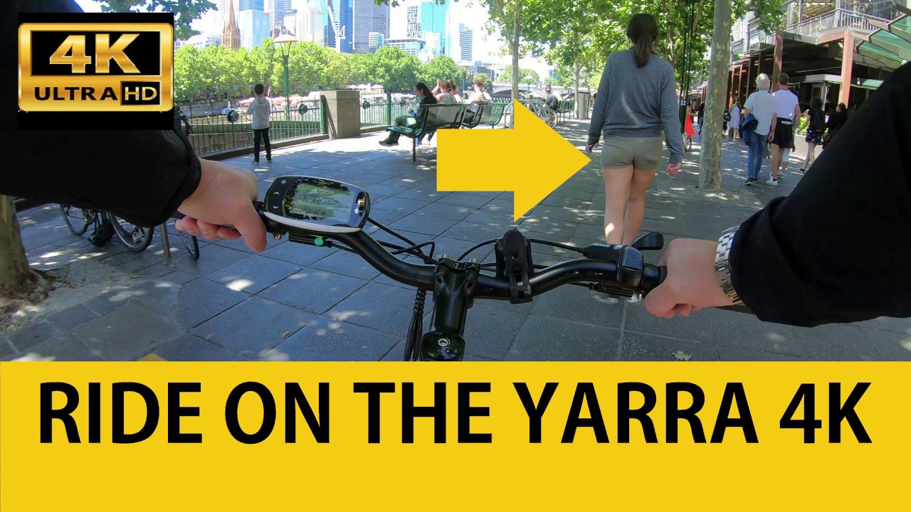 Ride on the yarra go pro 7 black 4k