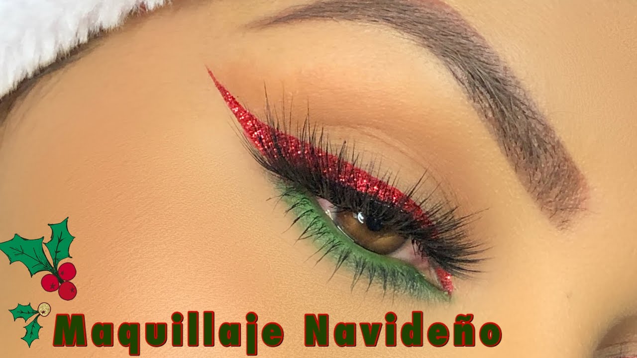 Maquillaje para navidad paso a paso  - Temporada Navideña