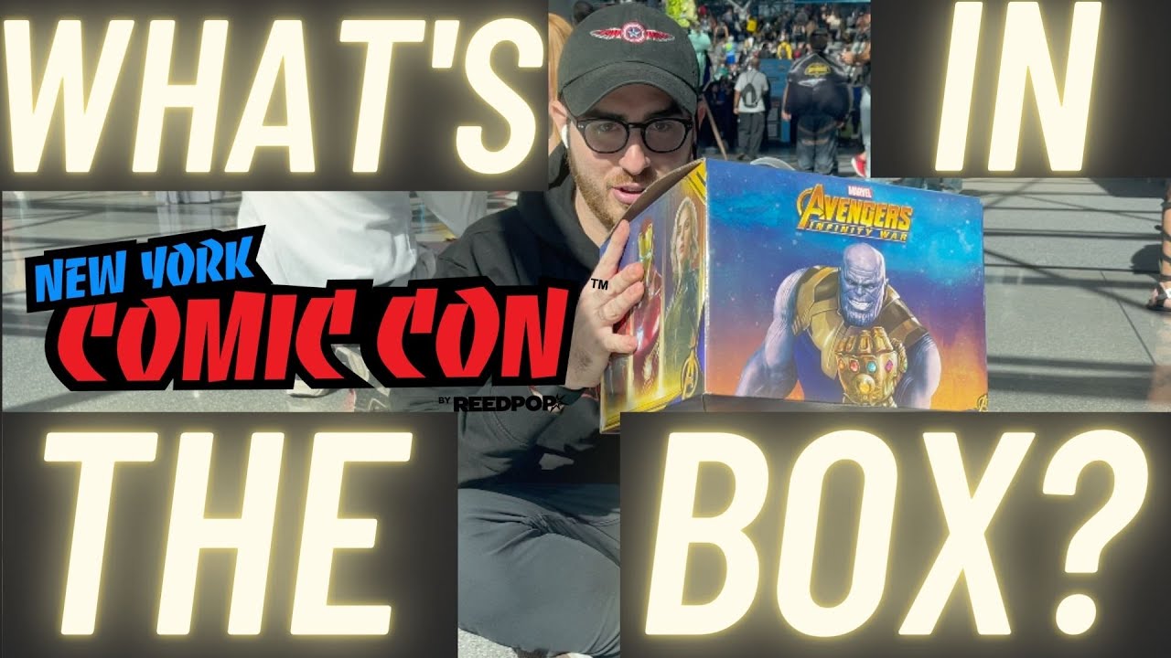 OPENING a Marvel Infinity War MYSTERY BOX at NY Comic Con 2022! | PRODUCT Review