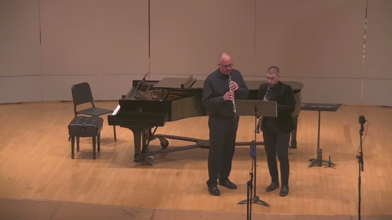Ross Edwards - Four Bagatelles for Oboe and Clarinet (1994)