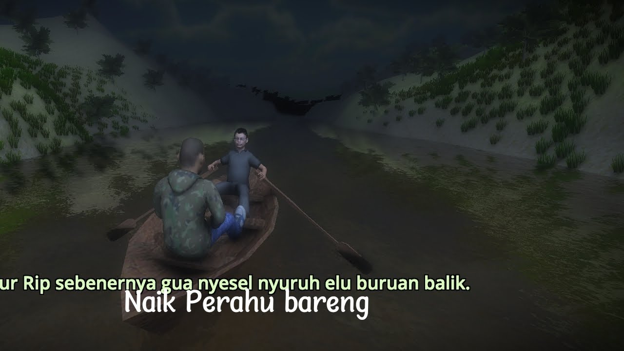 Setelah kabur pakai Perahu, Kami berdua tersesat dan terpisah disungai | Siluman Buaya Putih