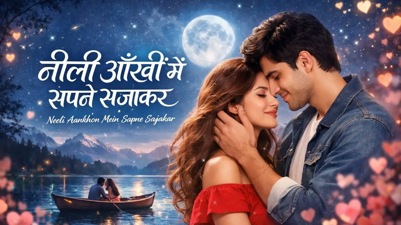 नीली आँखों में सपने सजाकर | New Song | Best Song  In Hindi