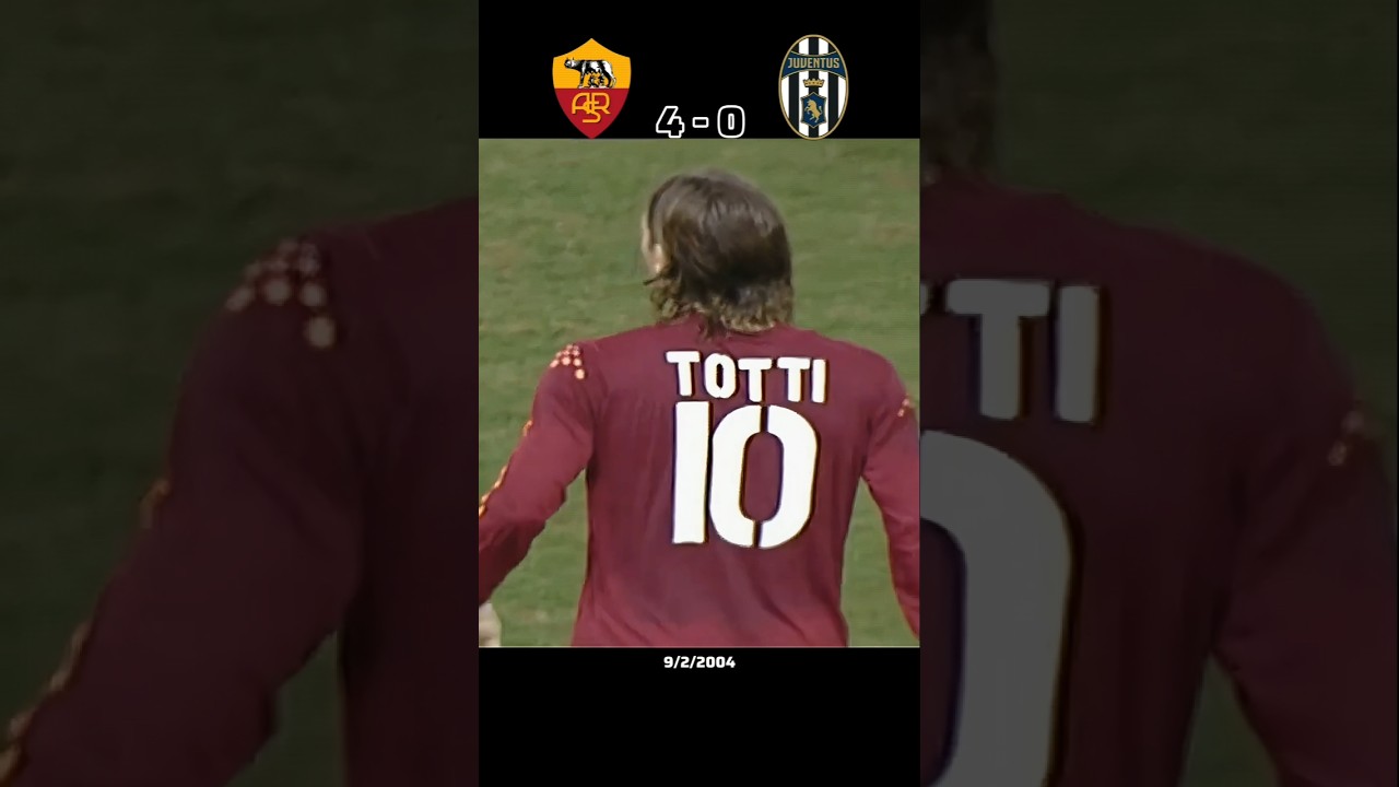 The day Totti and Antonio Cassano humiliated Buffon. #shorts #asroma #juventus #francescototti o