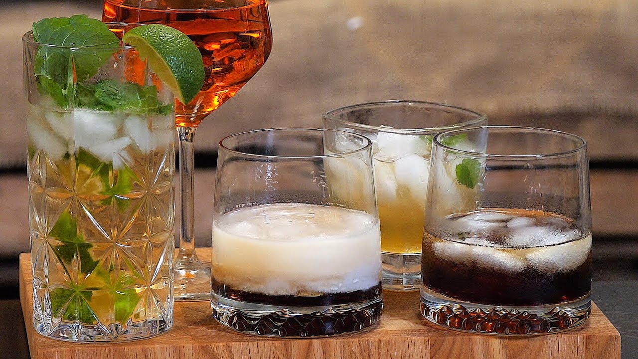 PAPEK - Pięć propozycji na domowe drinki