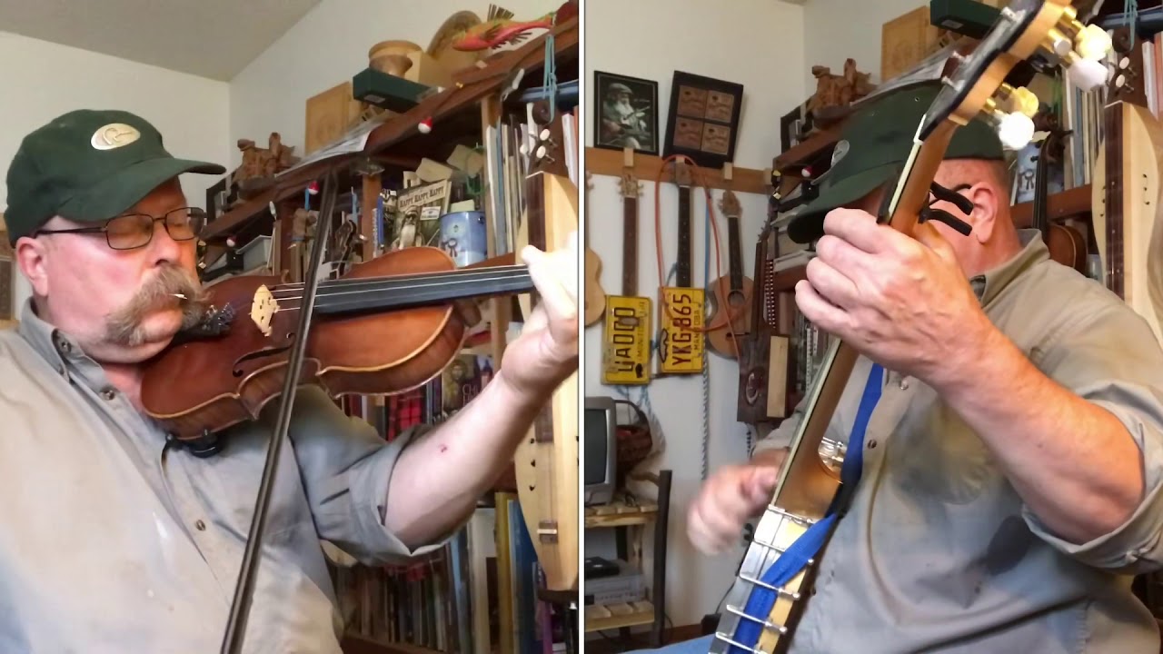“Booth Shot Lincoln”  fiddle and clawhammer banjo
