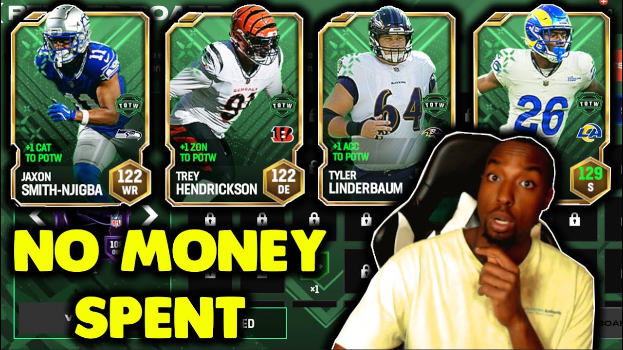 CLAIMING 2 WEEK 9 TOTW ICONICS FOR FREE IN MADDEN MOBILE 25!