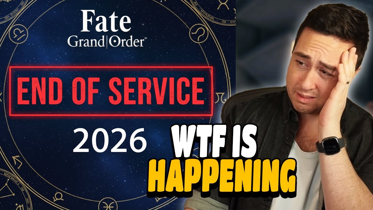 The Fate/Grand Order END OF SERVICE Situation is INSANE