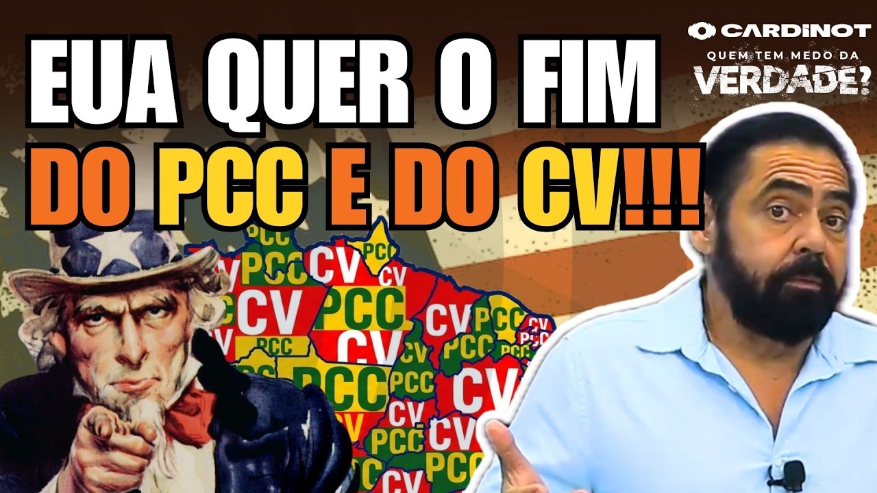 Como a decisão dos EUA sobre PCC e CV pode mudar a eleição de 2026