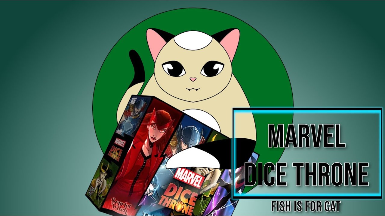 Marvel Dice Throne: 4-Character Box - Unboxing