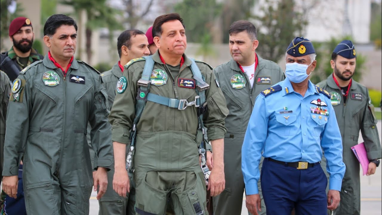 Glimpse into Fly past lead mission 23 March 2024 : Air chief Marshall Zaheer Ahmad Baber