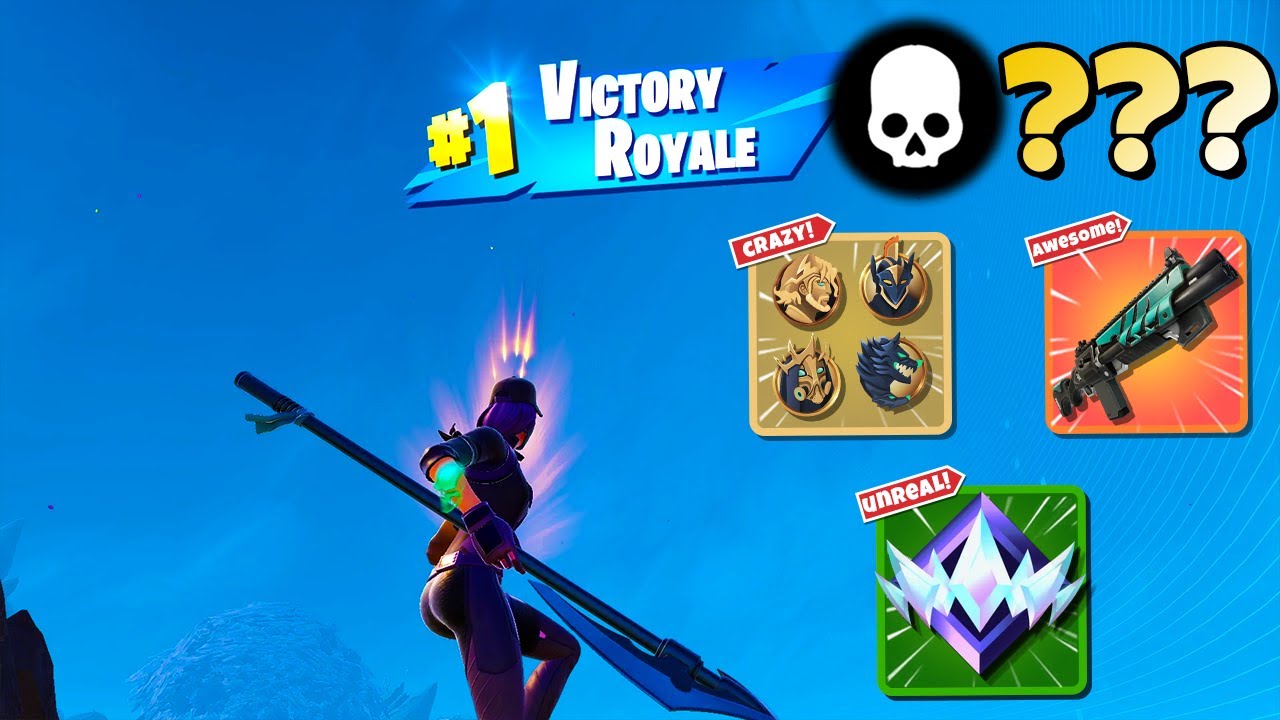 High Elimination Unreal Solo Ranked Zero Builds Win Gameplay (Fortnite Chapter 5 Season 2)