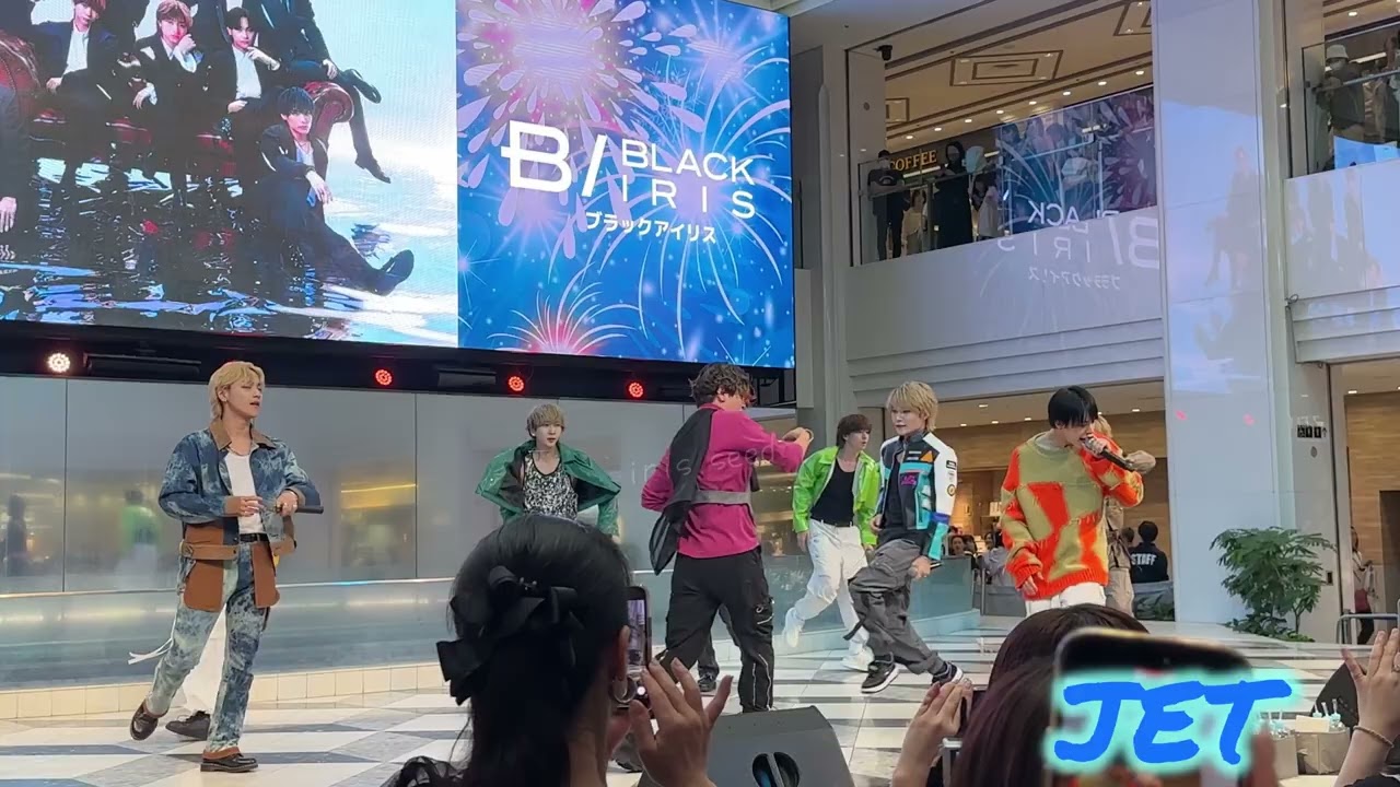 BLACK IRIS 『JET』 2024.07.14 (sun) 池袋サンシャインシティ噴水広場