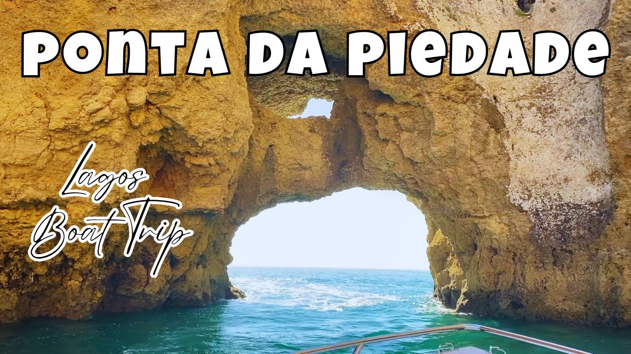 LAGOS BOAT TRIP | Exploring PONTA DA PIEDADE // Travel Vlog