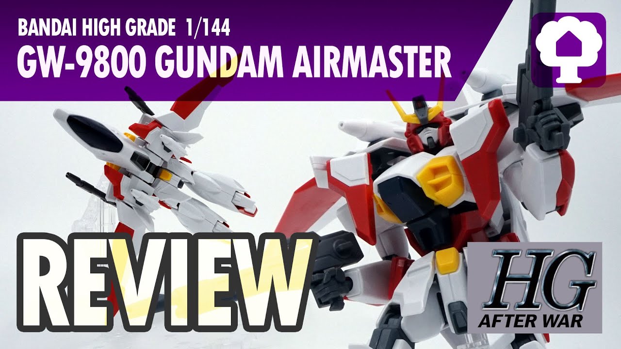HGAW 1/144 Gundam Airmaster Review - Hobby Clubhouse | Gundam X High Grade Gunpla