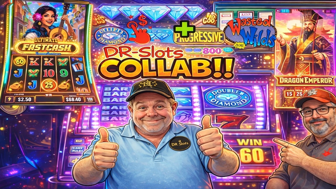 Ultimate Fast Cash Slot at Coushatta | DR Slots x Wasted Wilds Collab!