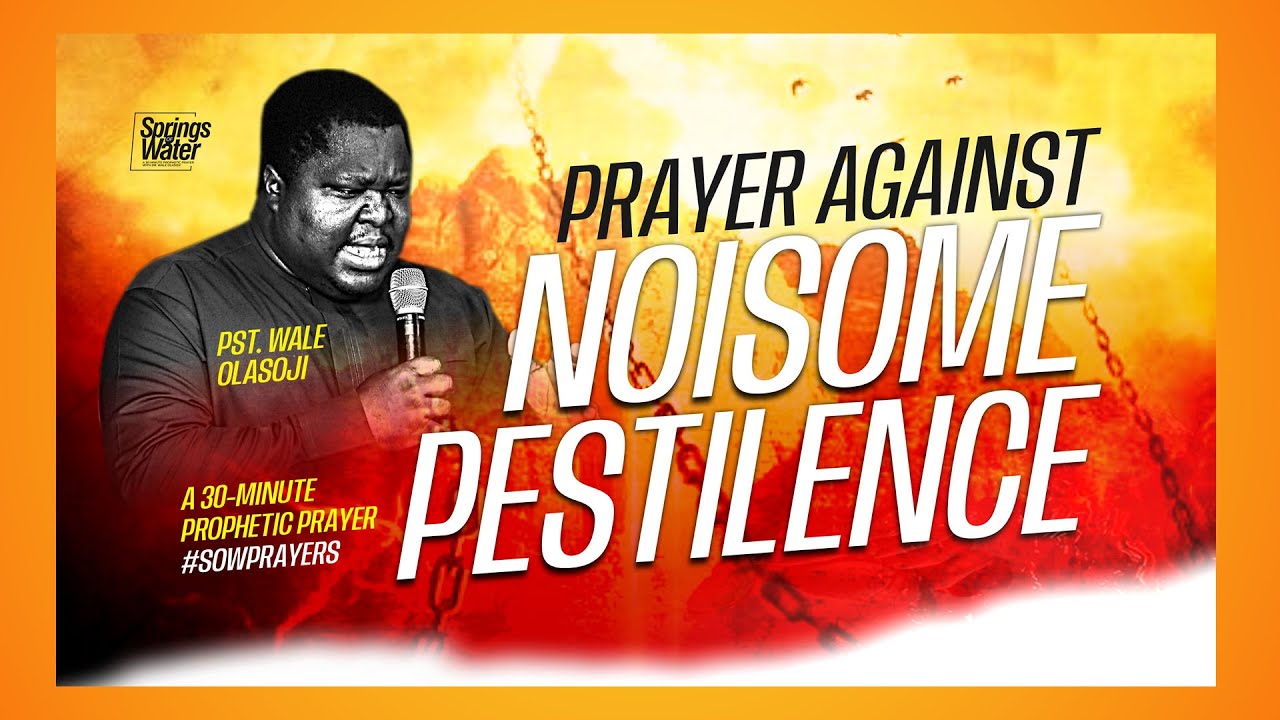 SPRINGS OF WATER (PRAYER AGAINST NOISOME PESTILENCE) || 26-06-2023 #sowprayers