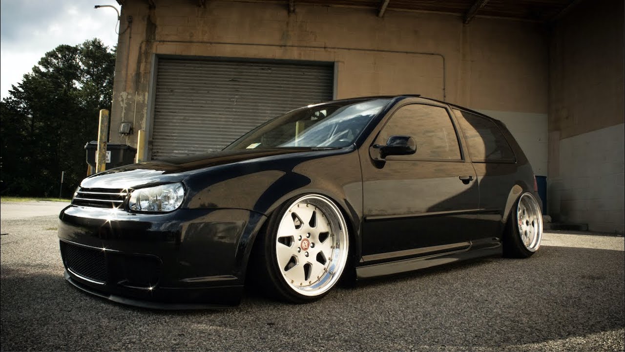 Oh, Its Bagged! 2004 Volkswagen R32 Review!