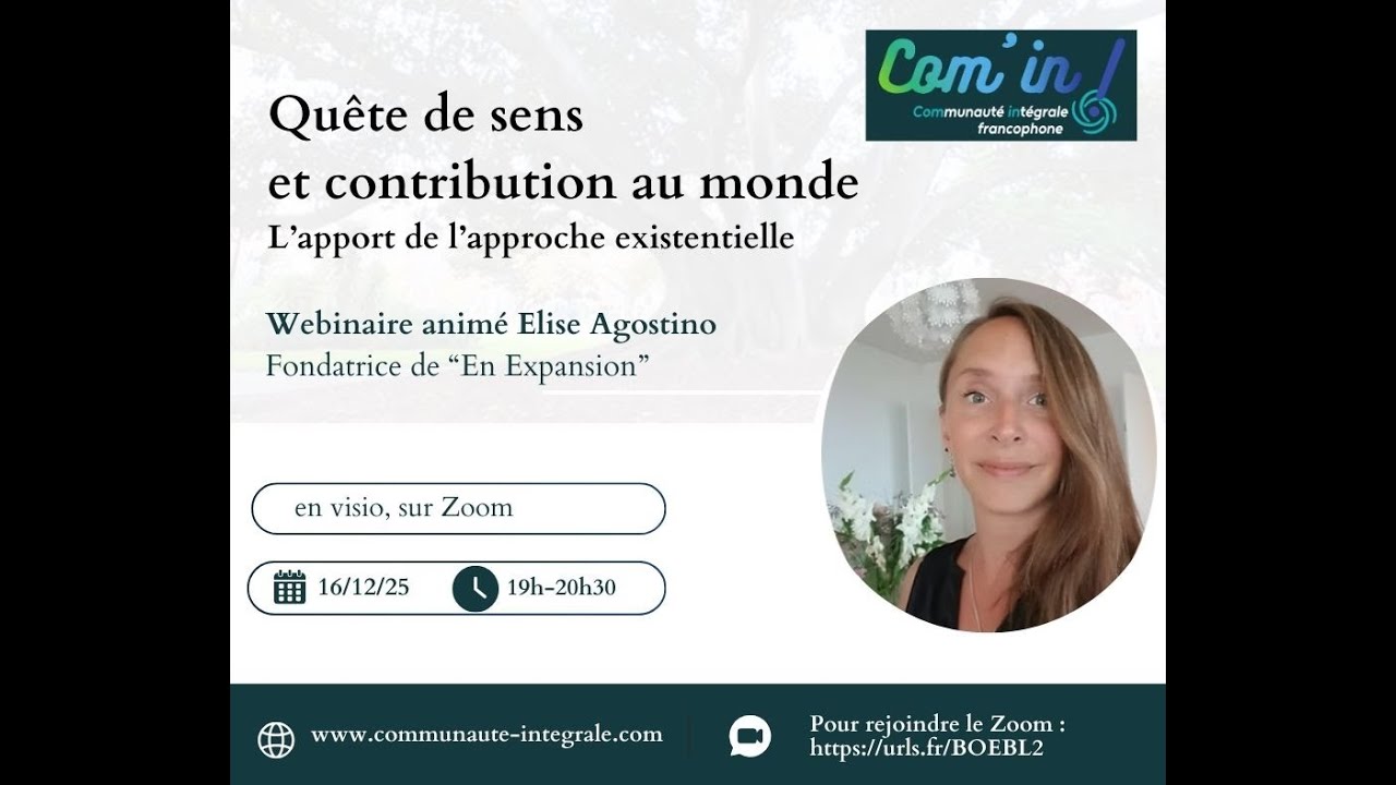 Quête de sens et contribution au monde