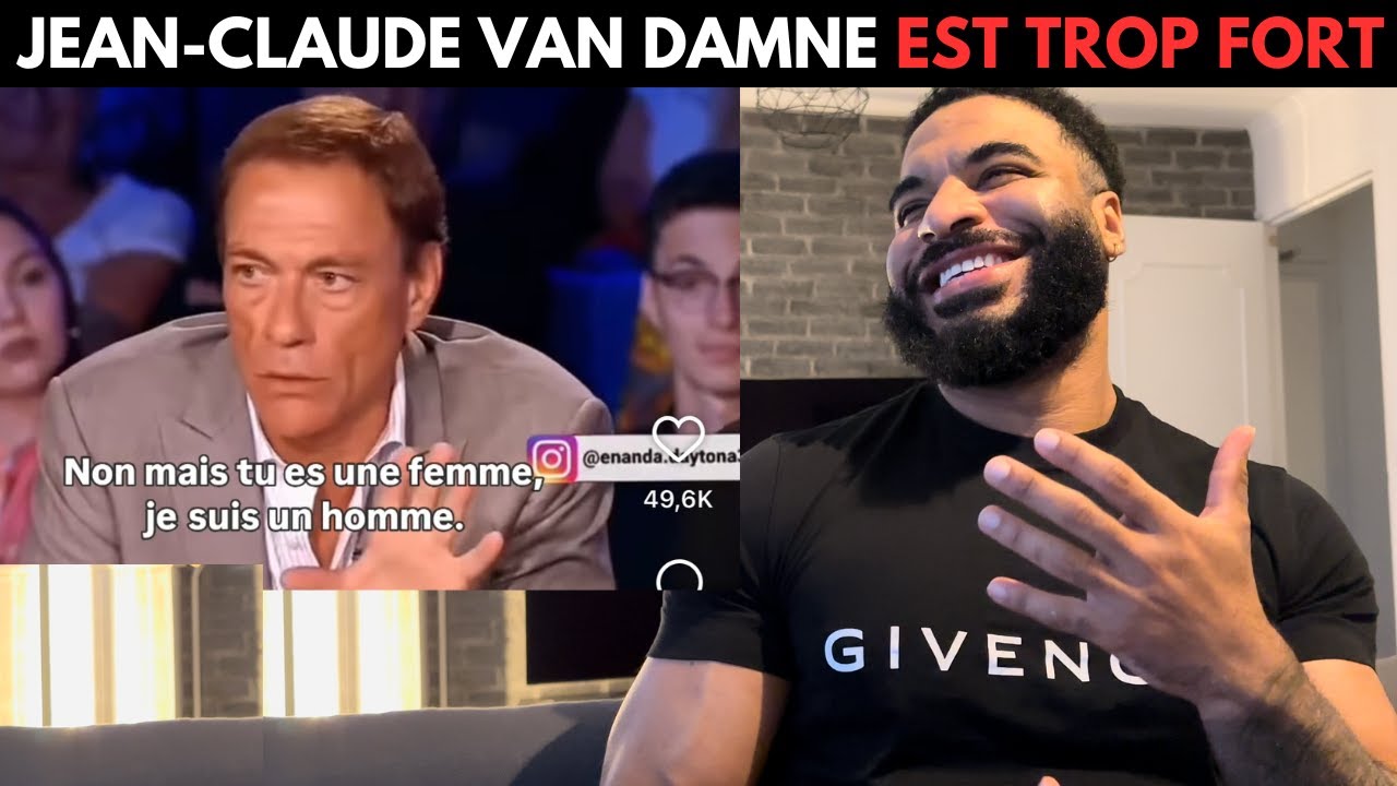 JEAN-CLAUDE VAN DAMNE LA REMET BIEN EN PLACE