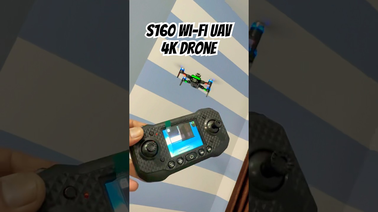 S160 4K HD Dual Camera Remote Display Drone #shorts #viralshorts #technology